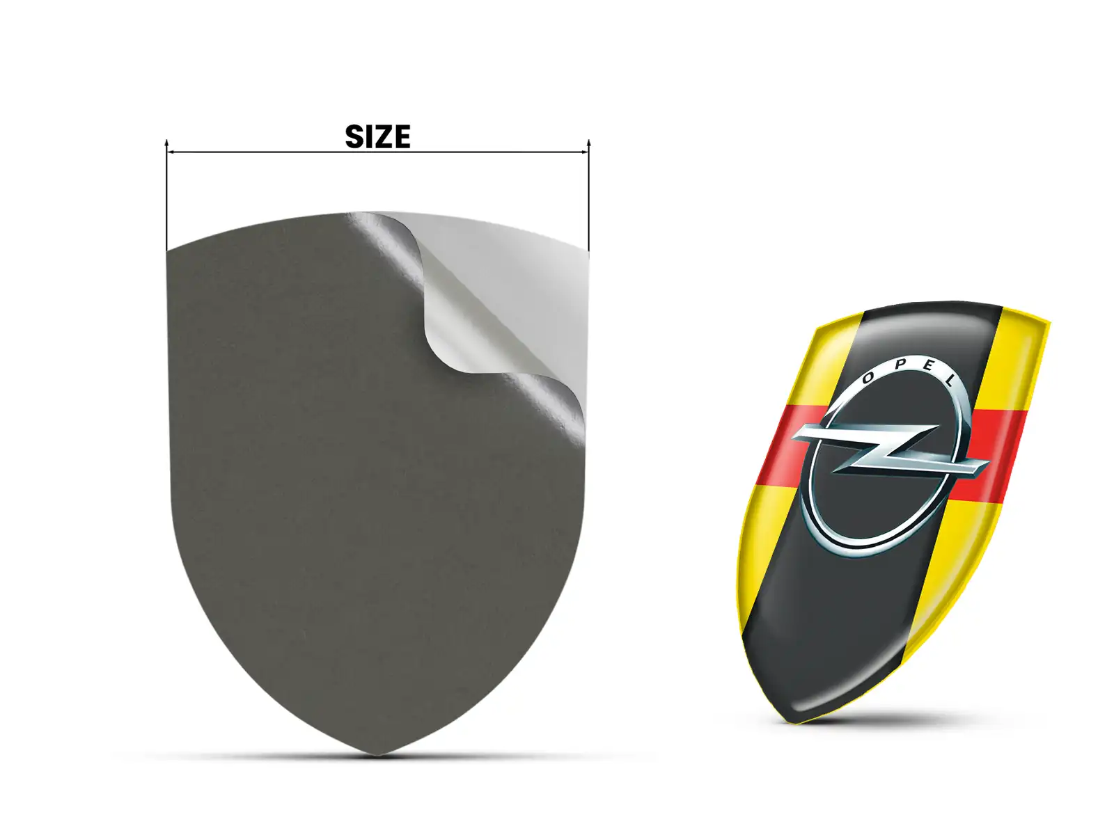 Opel Personalized Logo Stickers Universal Customizable Pro